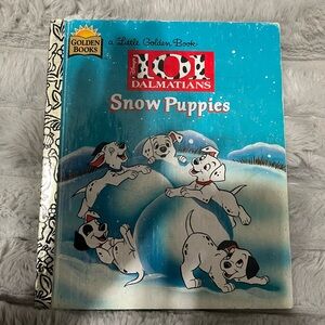 Disney 101 Dalmatians Snow Puppies A Little Golden Book